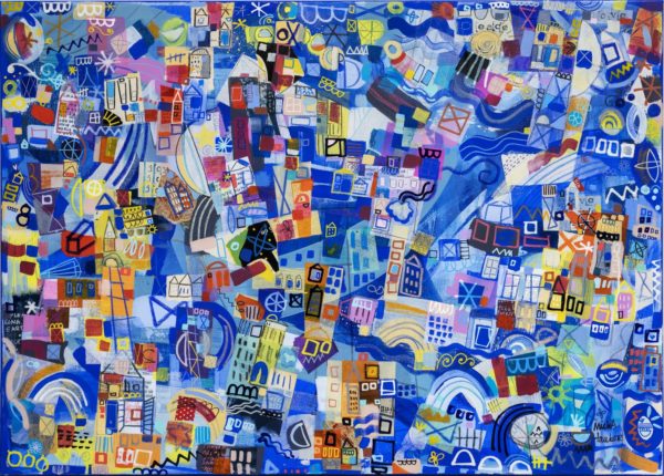 Imagine above us only sky Imagine above us only sky