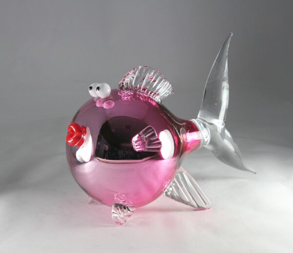 Poisson miroir rose Poisson miroir rose