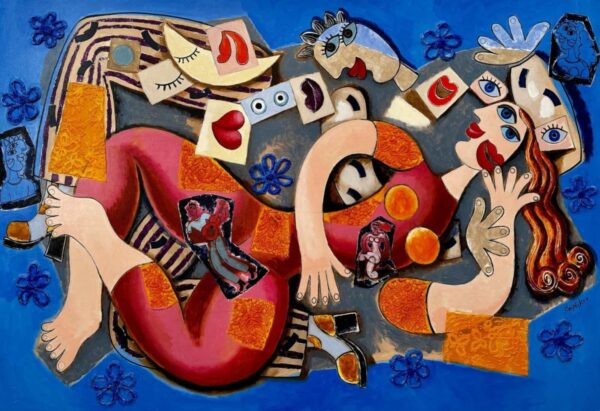 Midnight dream in blue Midnight dream in blue