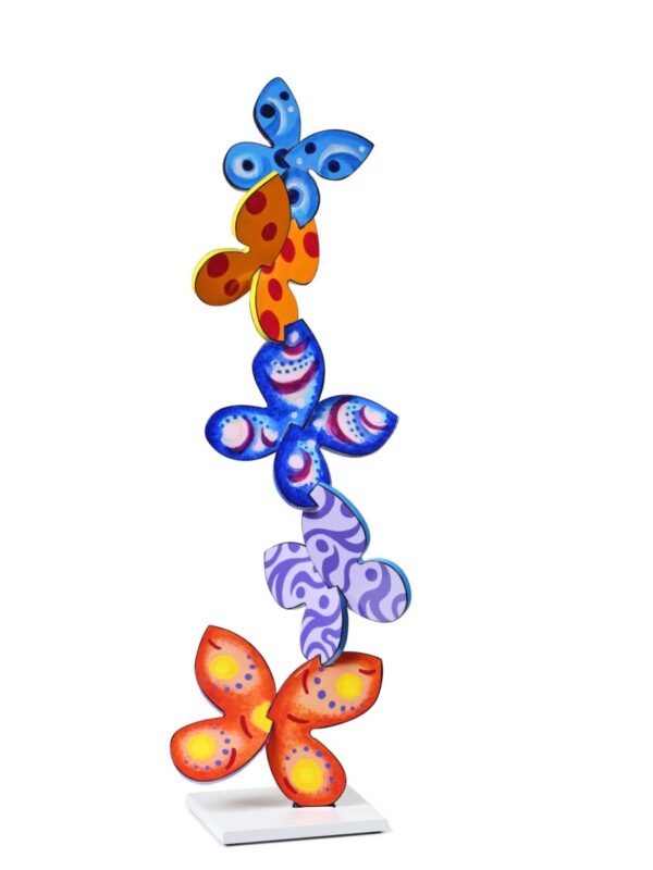 47-Five flying butterflies 1