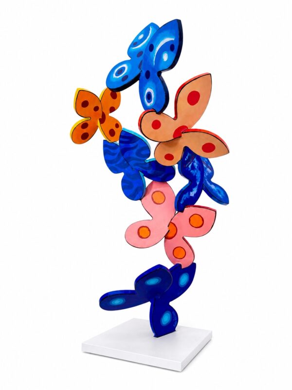 7 Flying butterflies-Face