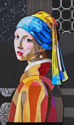 La jeune fille à la perle - Hommage à Vermeer