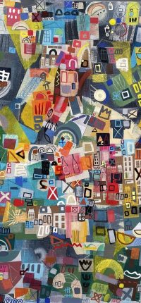 Tableaux parisiens - Le chemin vert